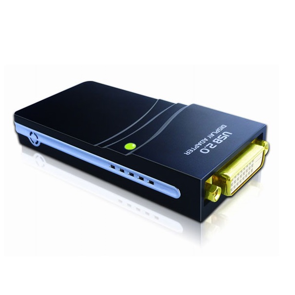 مبدل تصویری 2.0 USB به DVI/VGA/HDMI فرانت