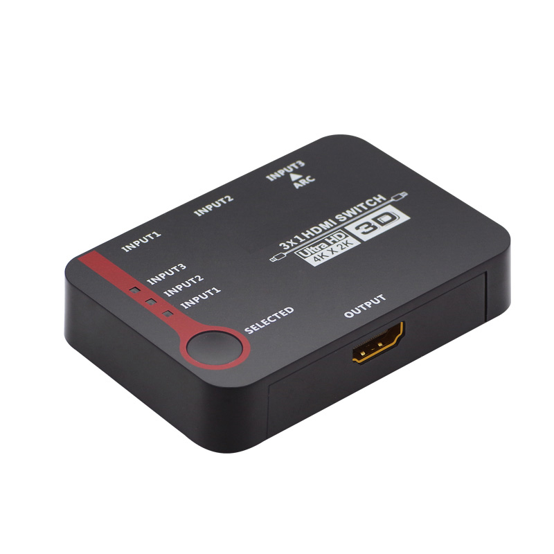 سوئيچ 3 پورت HDMI با ریموت کنترل لیمستون