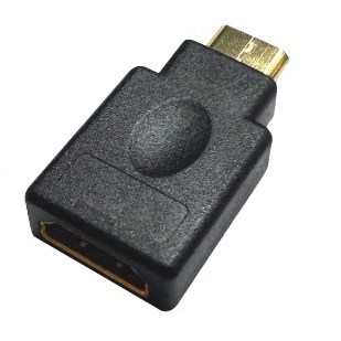 آداپتور Mini HDMI نر به HDMI ماده فرانت