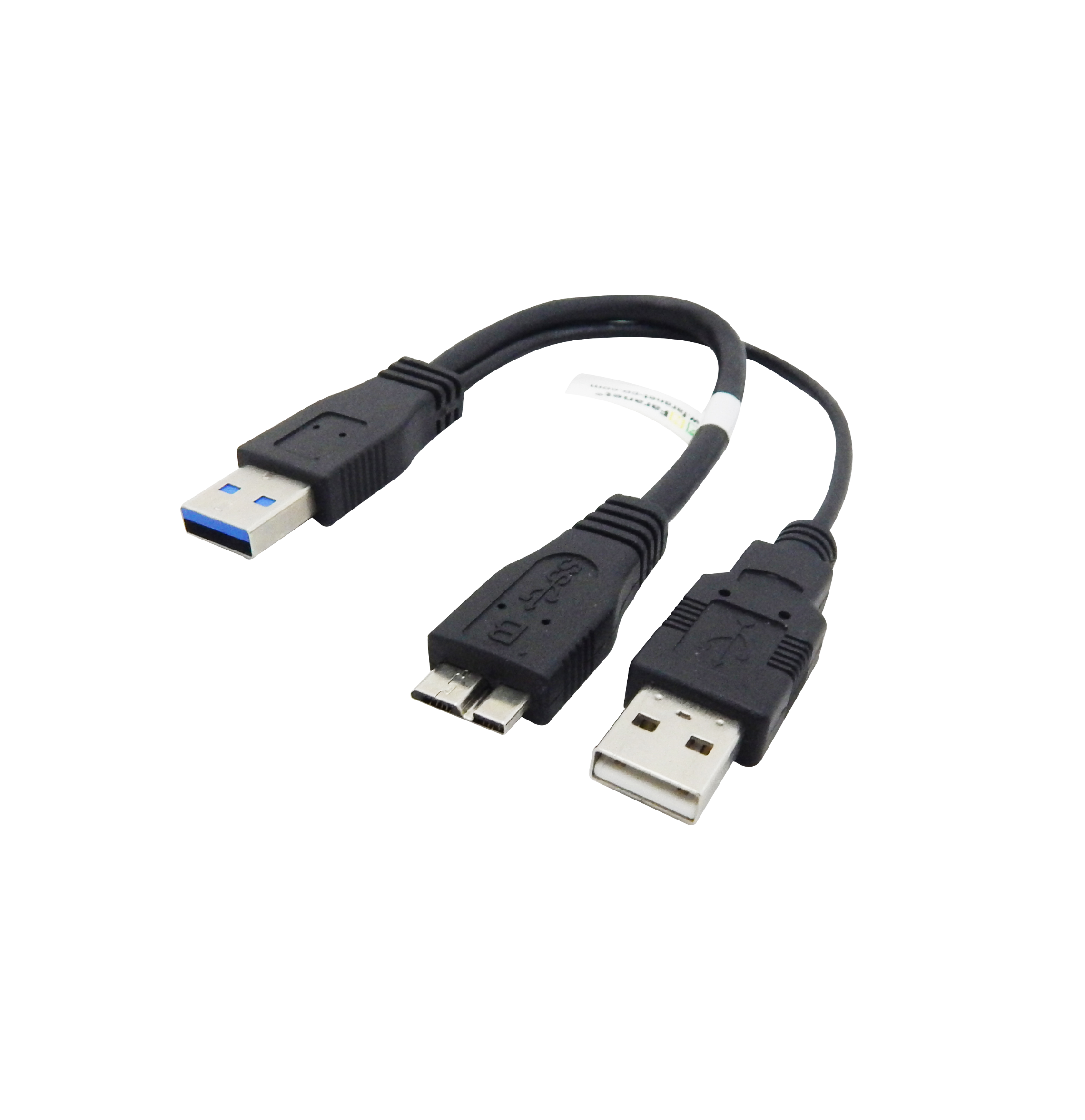 کابل USB 3.0 Micro B هارد با شارژر فرانت 20 سانتی متری
