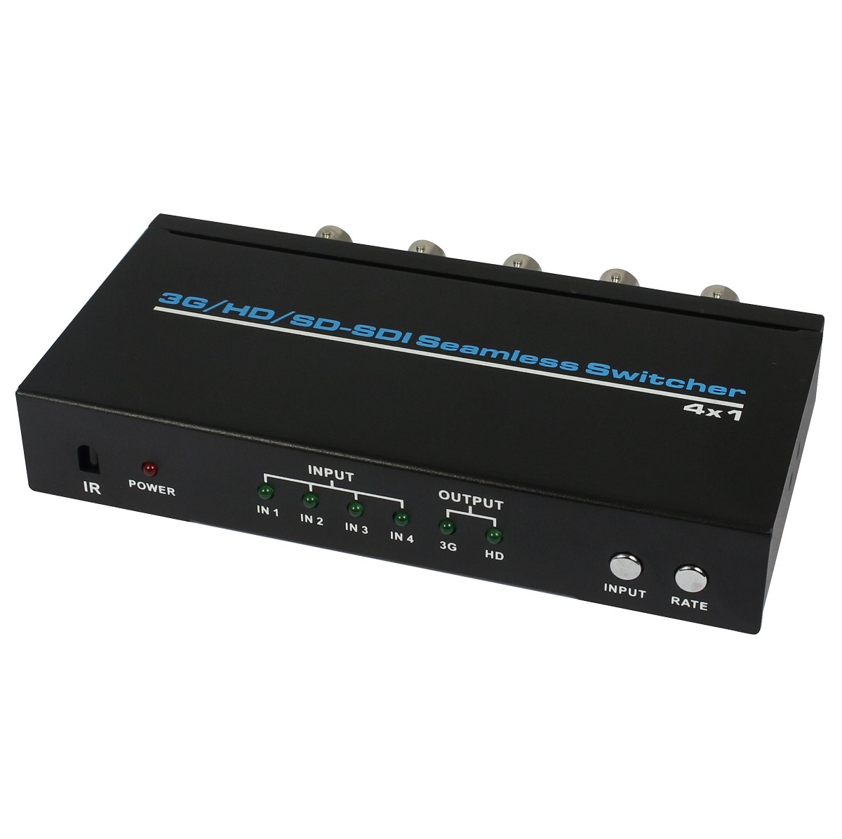 سوئيچ بدون وقفه ۴ پورت SDI با کيفيت HD-3G-SD فرانت