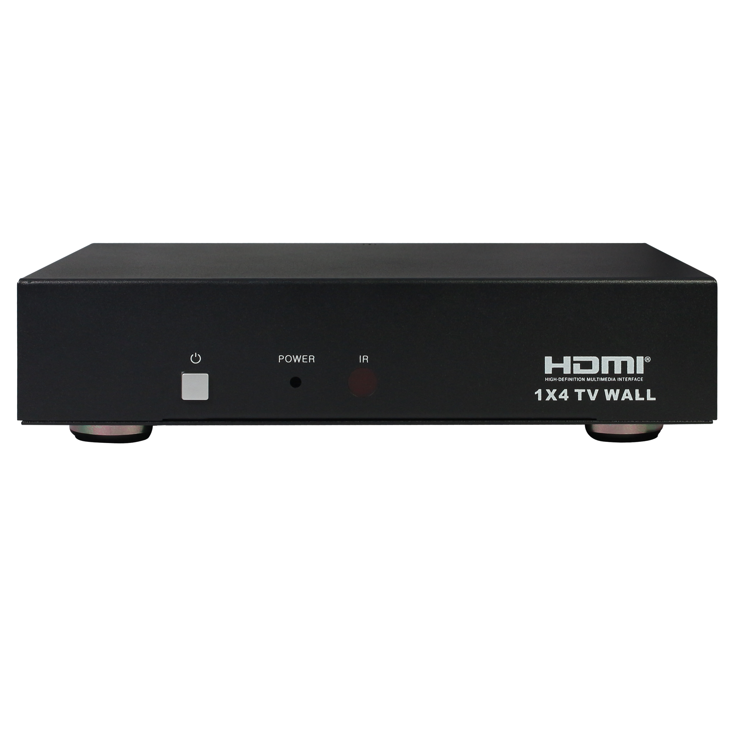 سوئيچ کنترلر ویدئو وال HDMI با ورودی مولتی پورت و ۴ خروجی + ریموت فرانت