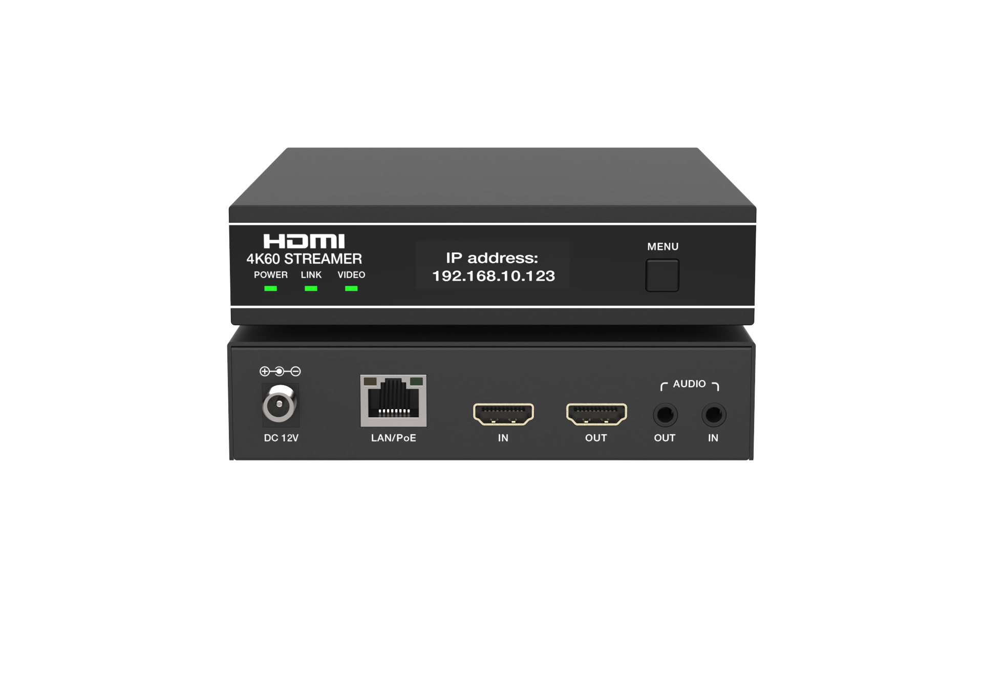 استریم و انکودر HDMIV2.0  کیفیت 4K@60 فرانت