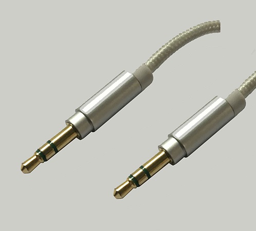 کابل AUX کنفی ١ به ١ صدا استریو فرانت 1 متری