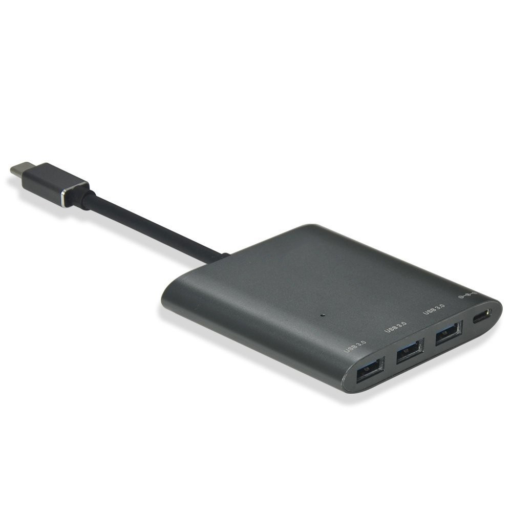 هاب 3 پورت USB 3.1 Type C با پورت شارژ فرانت