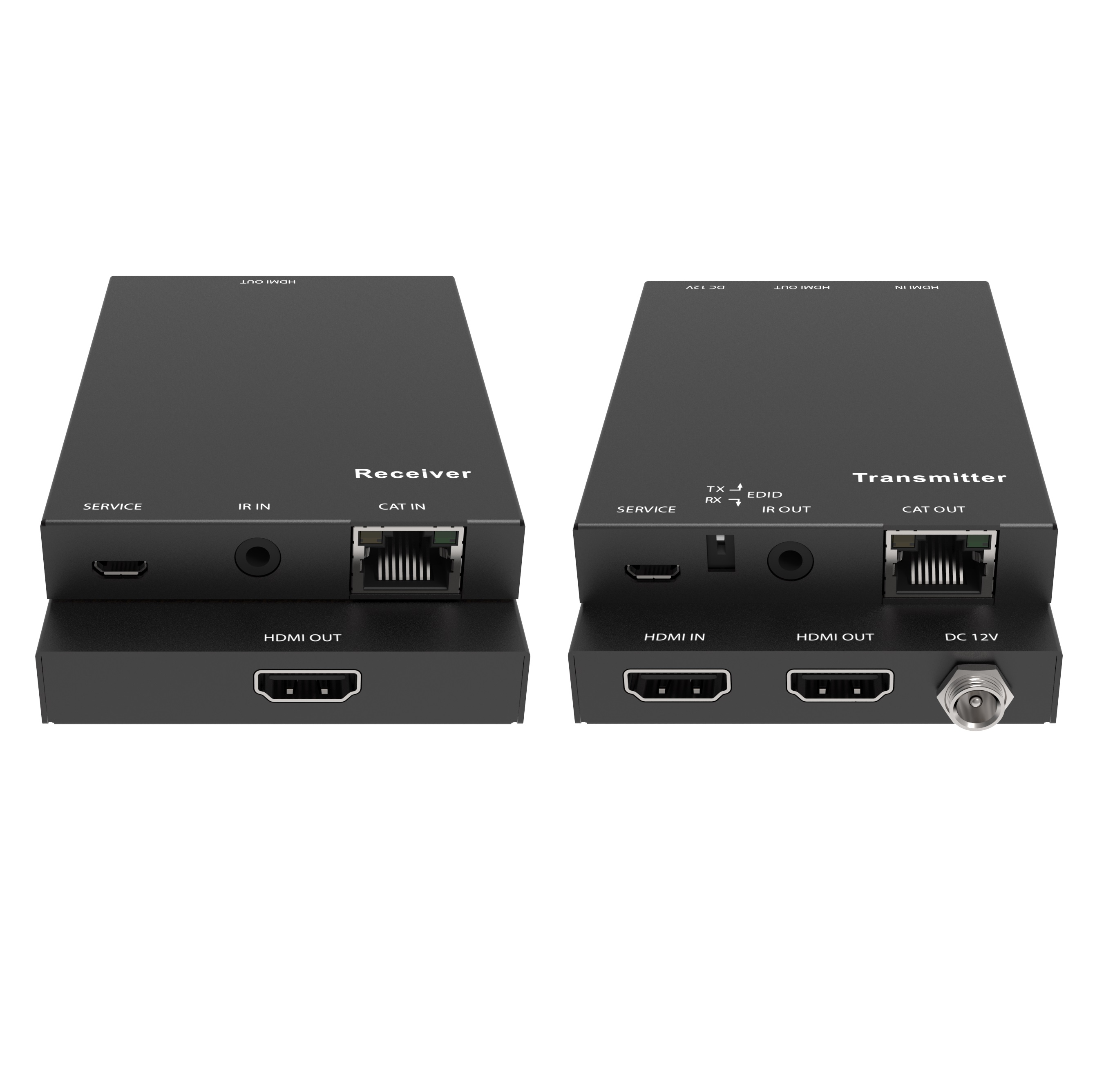 افزایش 2.0 HDMI روی کابل شبکه تا ۵٠ متر + ریموت فرانت