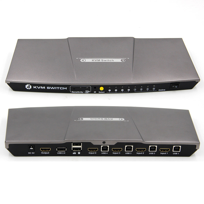 سوئيچ کی وی اِم 4 پورت HDMI لیمستون