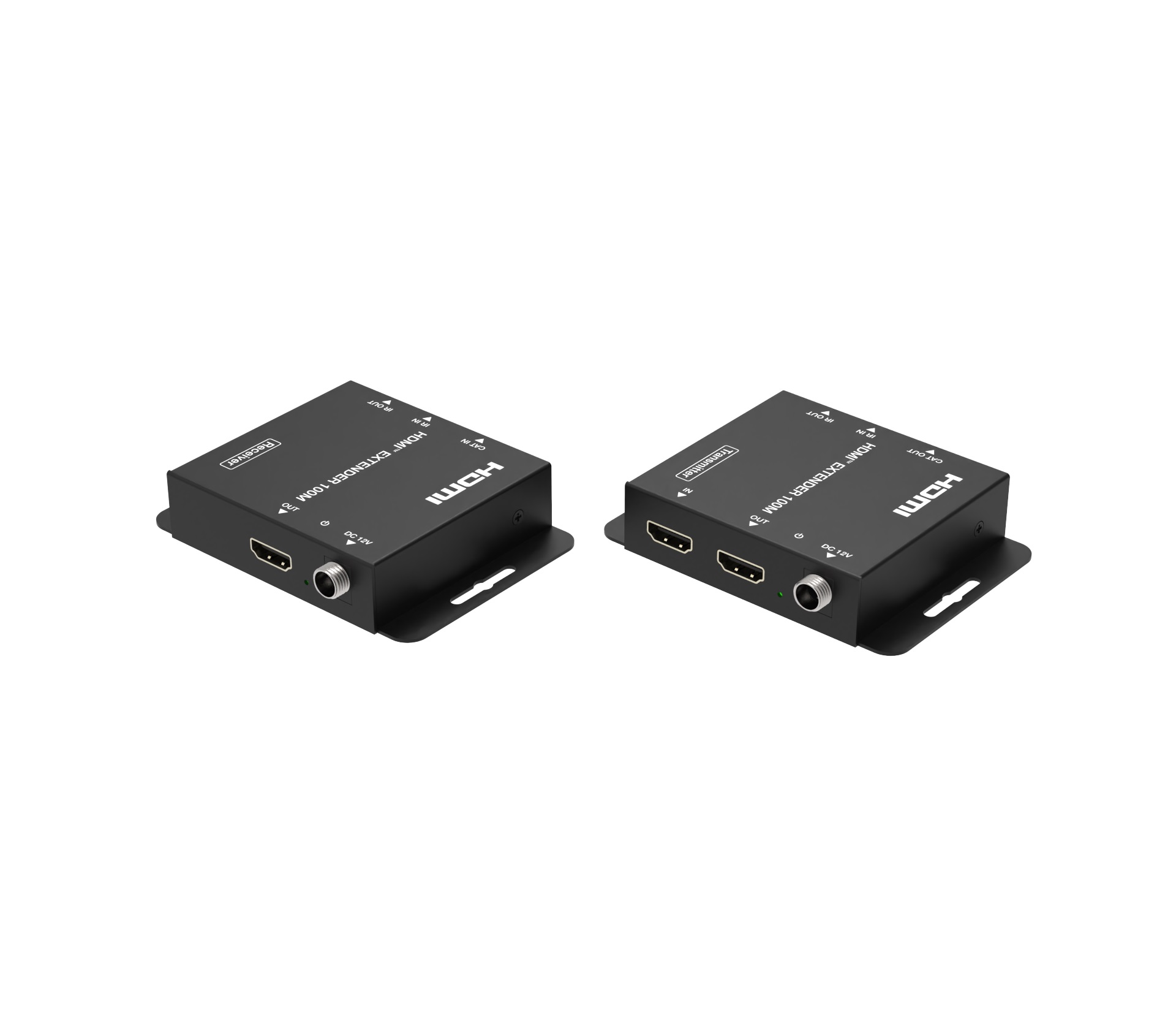 افزايش HDMI 4K@30 تا100متر+ خروجي Loop + ريموت دو طرفه Slim فرانت